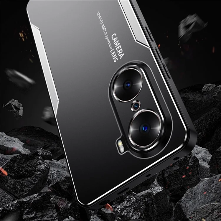 Противоударный чехол для телефона Honor 60 Pro с точной защитой объектива - золотой