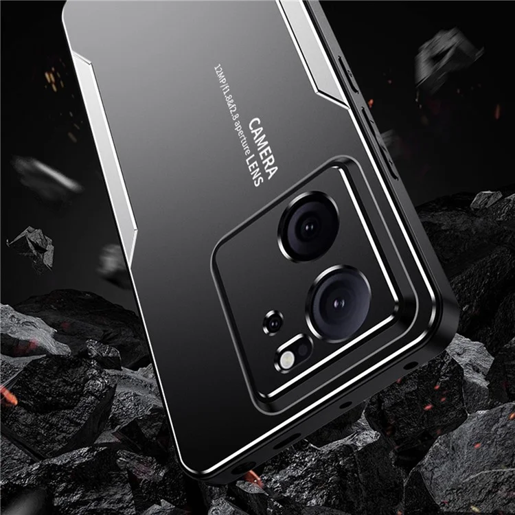 For Xiaomi Redmi K60 Ultra Phone Case Drop-proof Metal+TPU+PC - Red