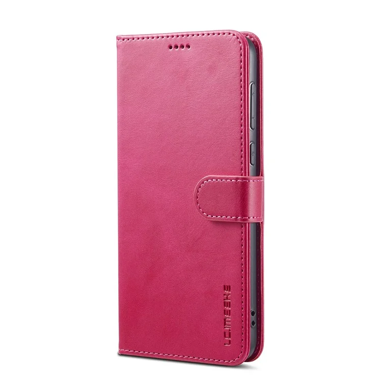 LC.IMEEKE для Huawei Mate 60 PU Leather Stand Wallet Phone Cover Magnetic Phone Case - Rose