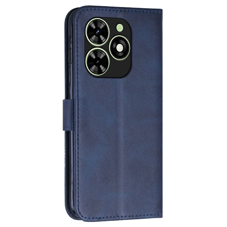 For Infinix Smart 8 4G Phone Case Wallet Stand Flip Leather Cover - Sapphire