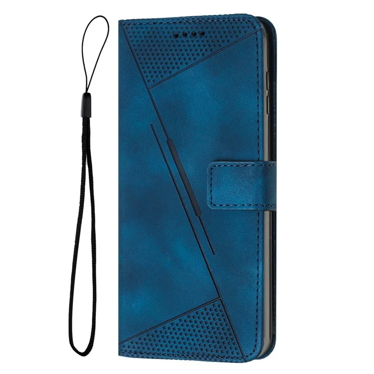 For TECNO Spark 20 Case Wallet Shockproof PU Leather Phone Cover - Sapphire