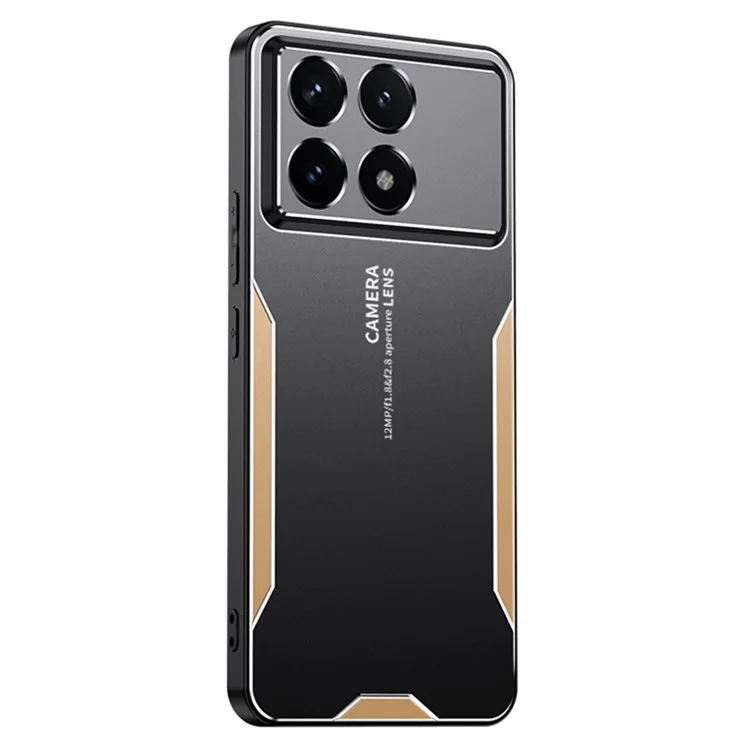 Чехол для сотового телефона Xiaomi Poco F6 Pro 5G / Redmi K70 5G / K70 Pro 5G - Золотой