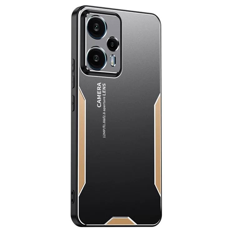 Coque de téléphone pour Xiaomi Redmi Note 11T Pro 5G / Note 11T Pro+ 5G / Poco X4 GT 5G / Redmi K50i 5G - Finition mate - Or