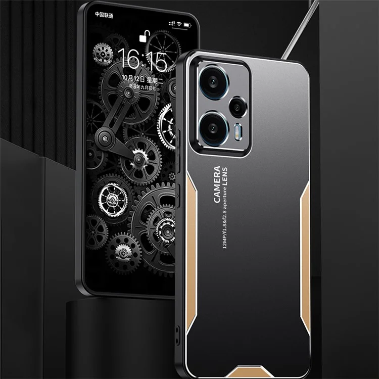 Coque de téléphone pour Xiaomi Redmi Note 11T Pro 5G / Note 11T Pro+ 5G / Poco X4 GT 5G / Redmi K50i 5G - Finition mate - Or