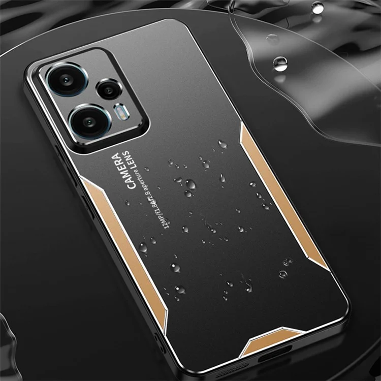 Coque de téléphone pour Xiaomi Redmi Note 11T Pro 5G / Note 11T Pro+ 5G / Poco X4 GT 5G / Redmi K50i 5G - Finition mate - Or