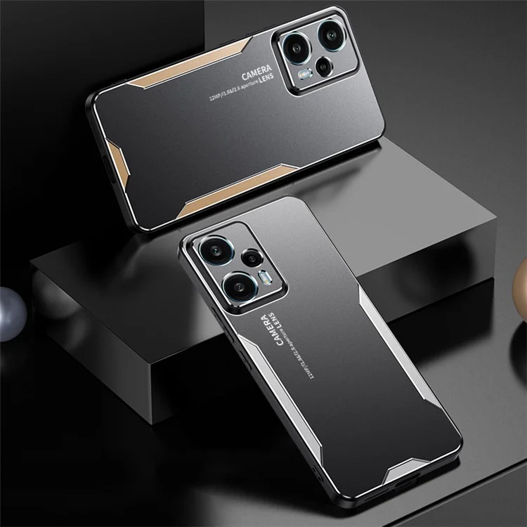 Coque de téléphone pour Xiaomi Redmi Note 11T Pro 5G / Note 11T Pro+ 5G / Poco X4 GT 5G / Redmi K50i 5G - Finition mate - Or