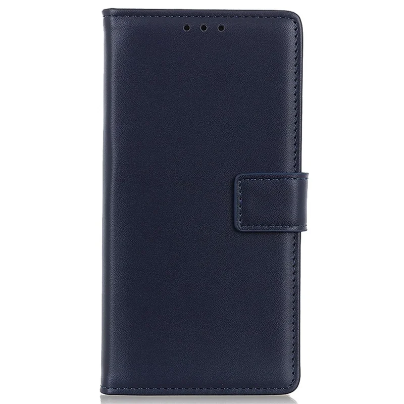 For Samsung Galaxy Xcover7 Leather Phone Case with Wallet Stand Magnetic Clasp - Blue