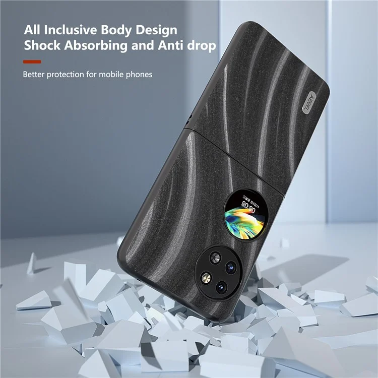 Série Milky Way ABEEL pour Huawei Pocket 2 Coque de téléphone Étui de protection anti-chute - Gris