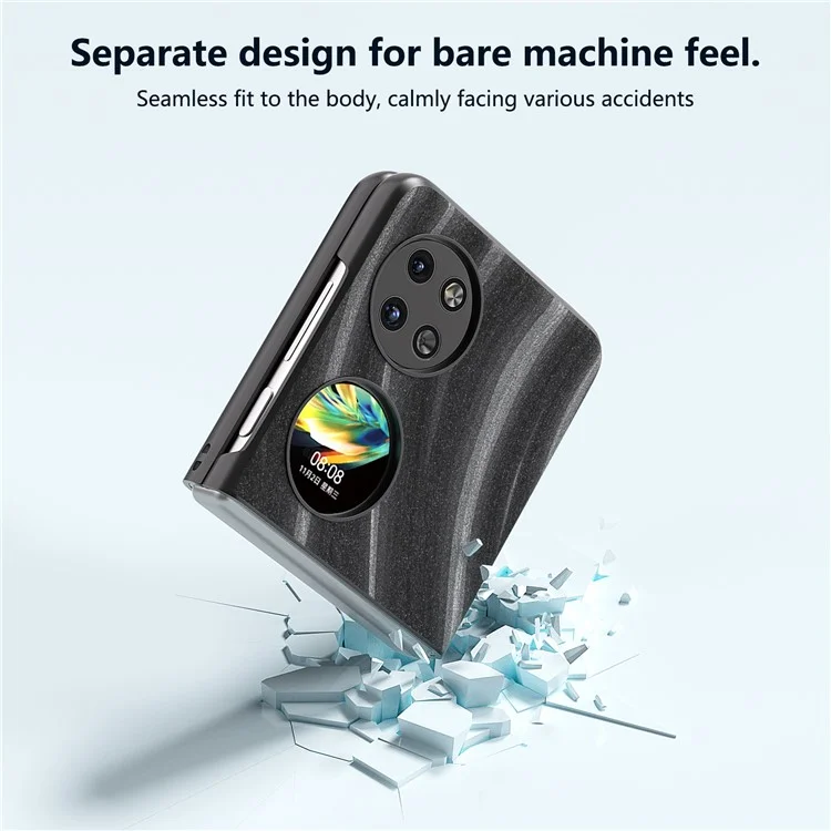 Série Milky Way ABEEL pour Huawei Pocket 2 Coque de téléphone Étui de protection anti-chute - Gris