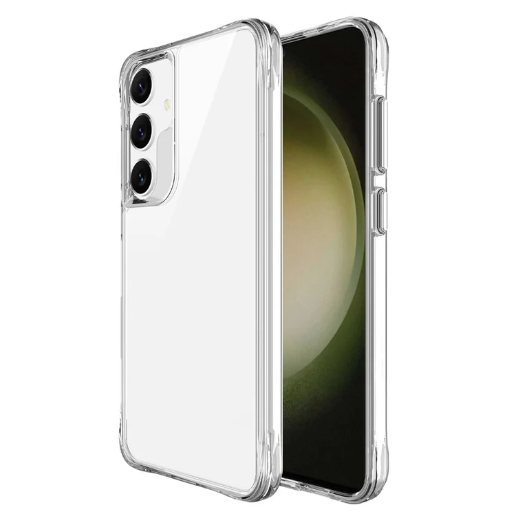 Für Samsung Galaxy S24+ HD Clear Phone Case Drop Protection PC + TPU Handyhülle