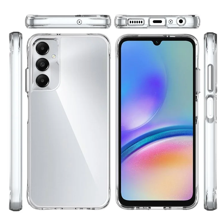 For Samsung Galaxy A05s 4G Lightweight PC + TPU Case Super Clear Phone Cover