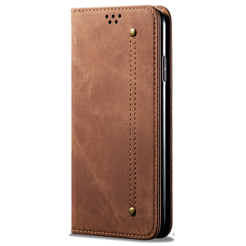 For Honor 90 GT 5G Wallet Case PU Leather Phone Cover Stand View Magnetic Protect - Coffee