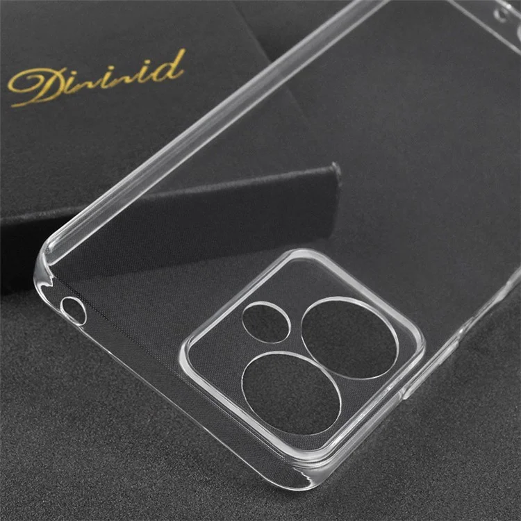 Para Xiaomi Redmi 13C 5G / Poco M6 5G Funda de Teléfono Funda Blanda de TPU Recorte Preciso de Lente - Transparente