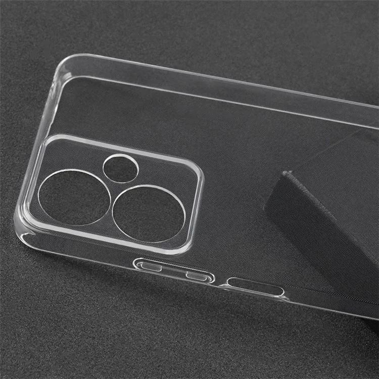 Para Xiaomi Redmi 13C 5G / Poco M6 5G Funda de Teléfono Funda Blanda de TPU Recorte Preciso de Lente - Transparente
