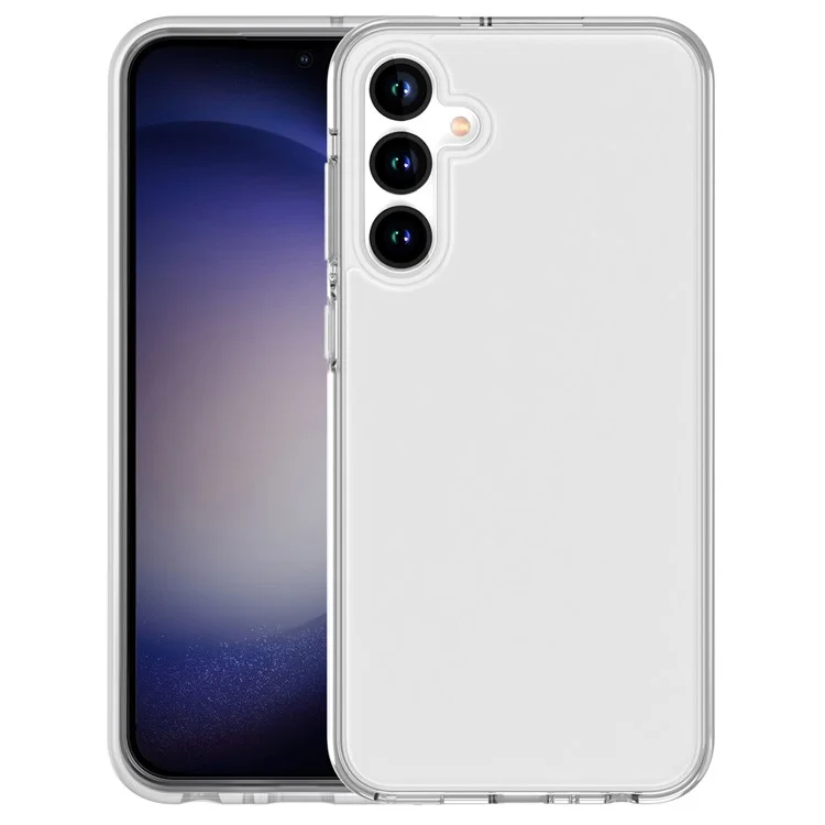 Für Samsung Galaxy S23 FE Slim Case Hard PC + Soft TPU Clear Phone Cover