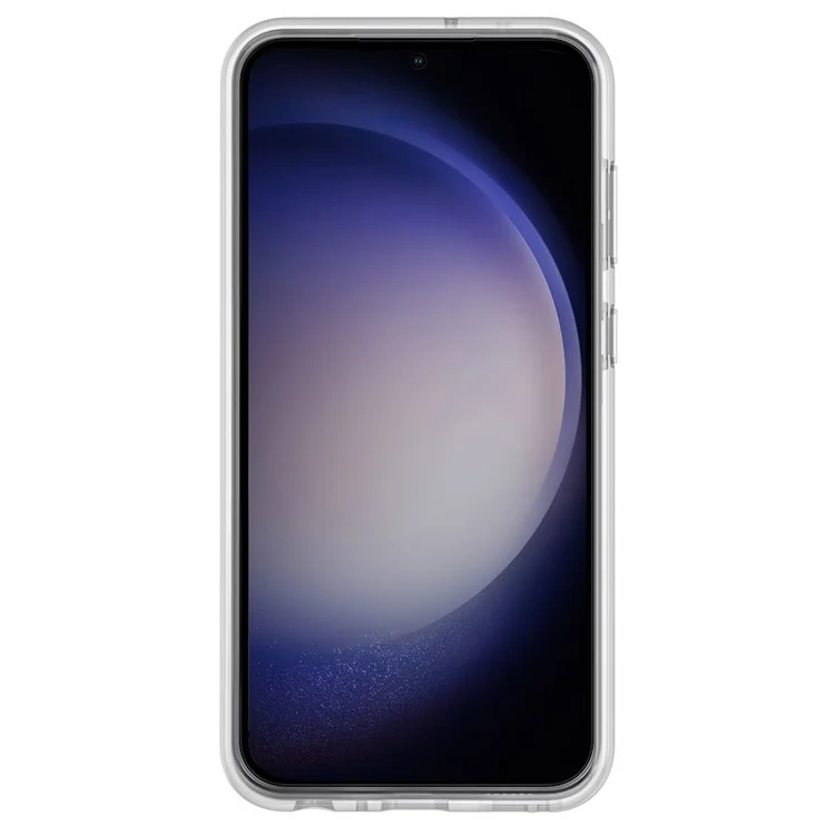Für Samsung Galaxy S23 FE Slim Case Hard PC + Soft TPU Clear Phone Cover