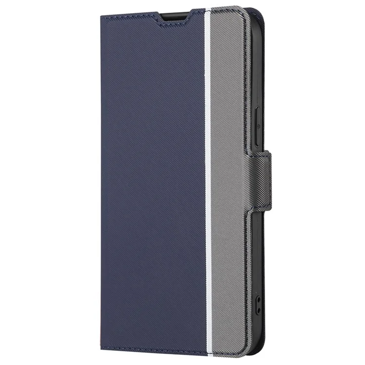 For Honor X50i+ 5G Super Thin PU Leather Cover Stand View Shockproof Cell Phone Case - Azul