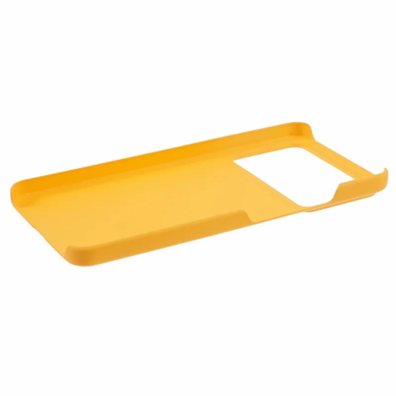 For Xiaomi Poco F6 Pro 5G / Redmi K70 5G / K70 Pro 5G Hard PC Phone Case Hard Rubberized Phone Cover - Yellow