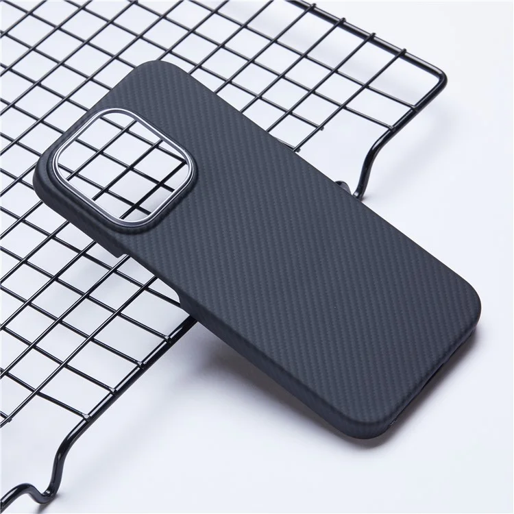 Para iPhone 14 Pro Max Aramid Fiber Case 600D Fine Texture Phone Case Compatible with MagSafe