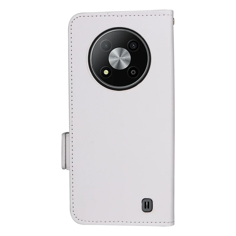 For ZTE Blade A73 5G Flip Wallet Leather Case with Card Slot Phone Cover - White