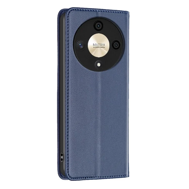 BINFEN COLOR BF18 Para o caso do telefone Honor X9b 5G / Magic6 Lite 5G com suporte para cartão - Azul