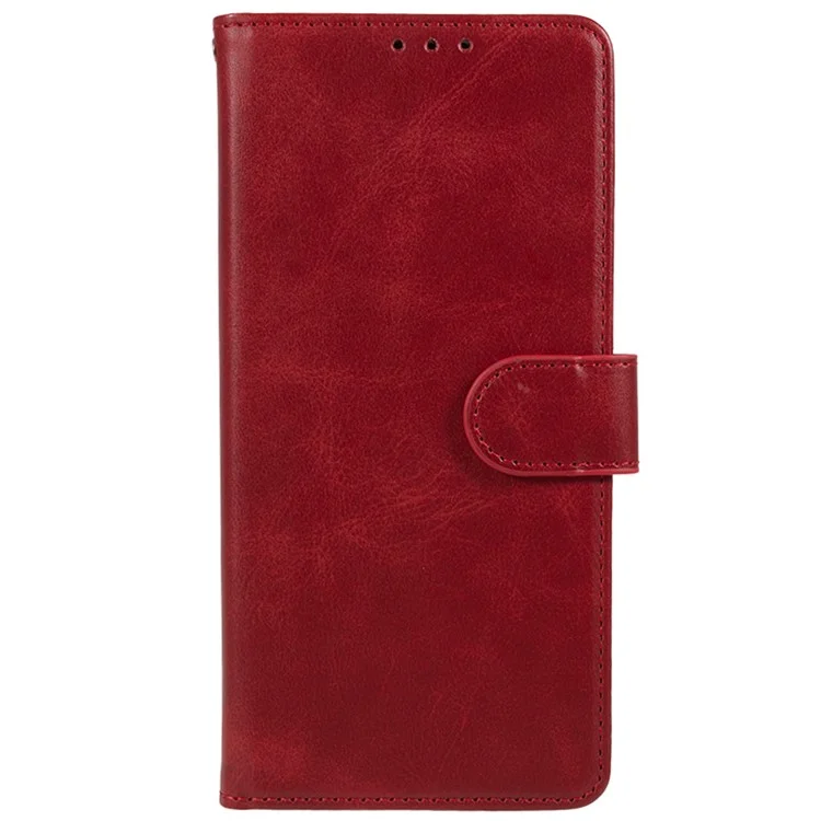 PU Leather Phone Cover for Xiaomi 13T / 13T Pro / Redmi K60 Ultra Case Wallet Stand Shell - Red