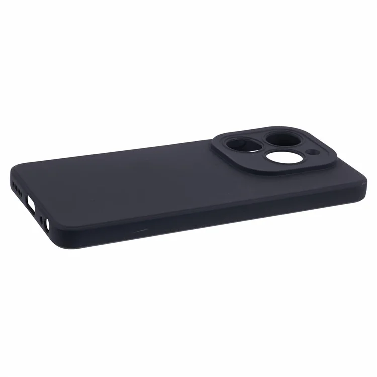 For Transsion Tecno Spark 20 TPU Phone Case Precise Lens Protection Anti-drop - Black