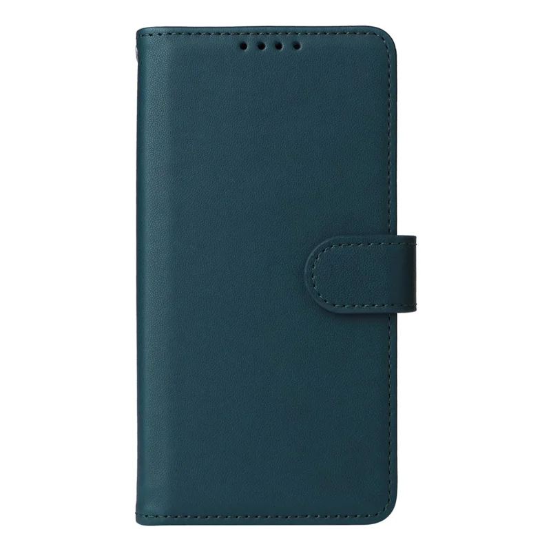 For Samsung Galaxy S24+ Magnetic Case BETOPNICE Detachable PU Leather Phone Cover with Strap - Blue