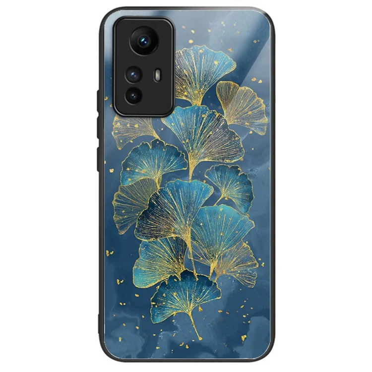 For Xiaomi Redmi Note 12S 4G Case Pattern Printing Protective Phone Cover - Ginkgo Leaves