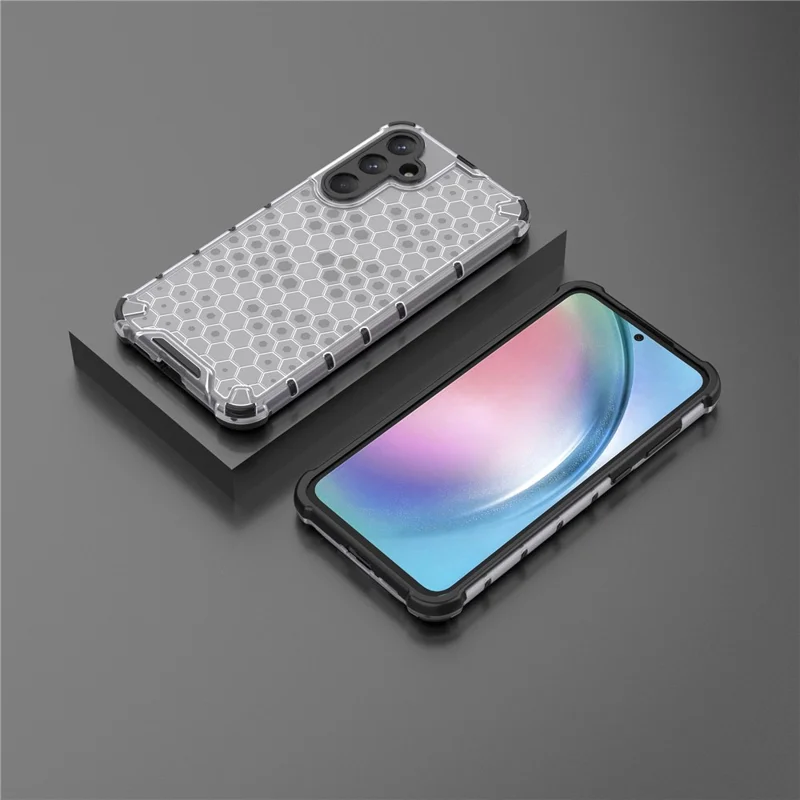 For Samsung Galaxy A55 5G Case Anti-drop Protective Cell Phone Cover - Grey