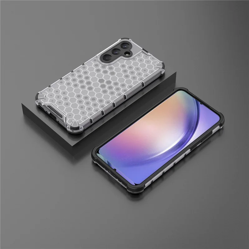Phone Shell for Samsung Galaxy A35 5G Case Shockproof Mobile Phone Cover - Grey