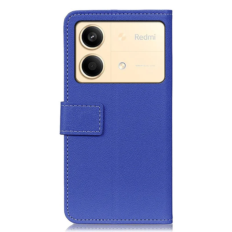 For Xiaomi Redmi Note 13R Pro 5G Case Wallet Stand Drop Protection Phone Cover - Blue