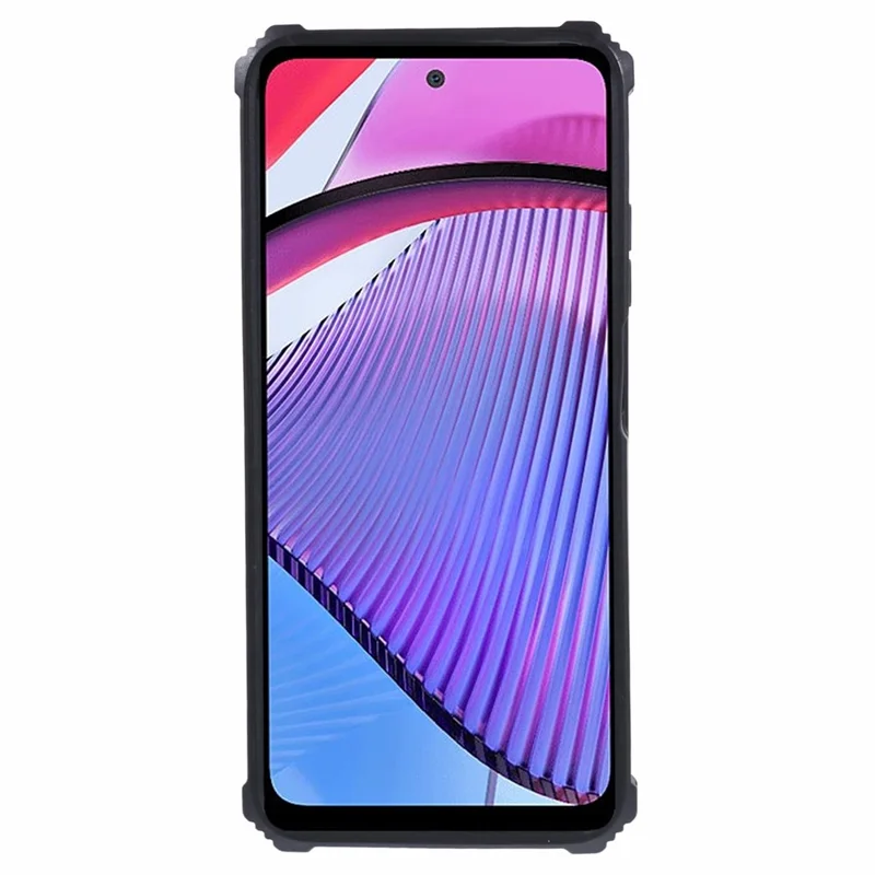 For Motorola Moto G Power (2024) Camouflage Pattern Case Shockproof Kickstand Phone Cover - Blue