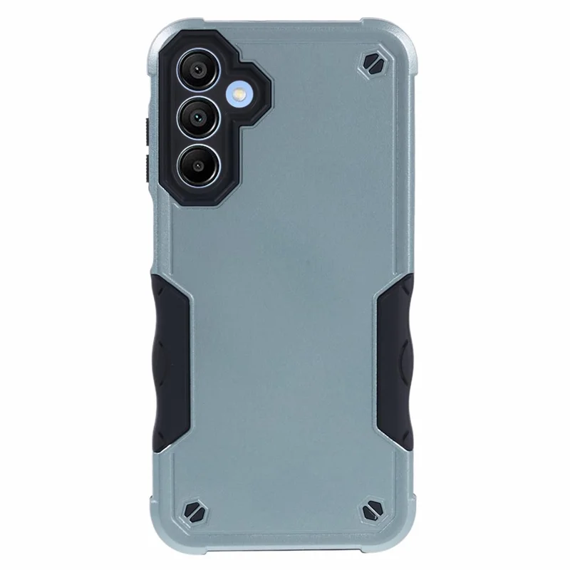 For Samsung Galaxy A15 4G / 5G Phone Case PC+TPU Dual-Layer Protective Cover - Green