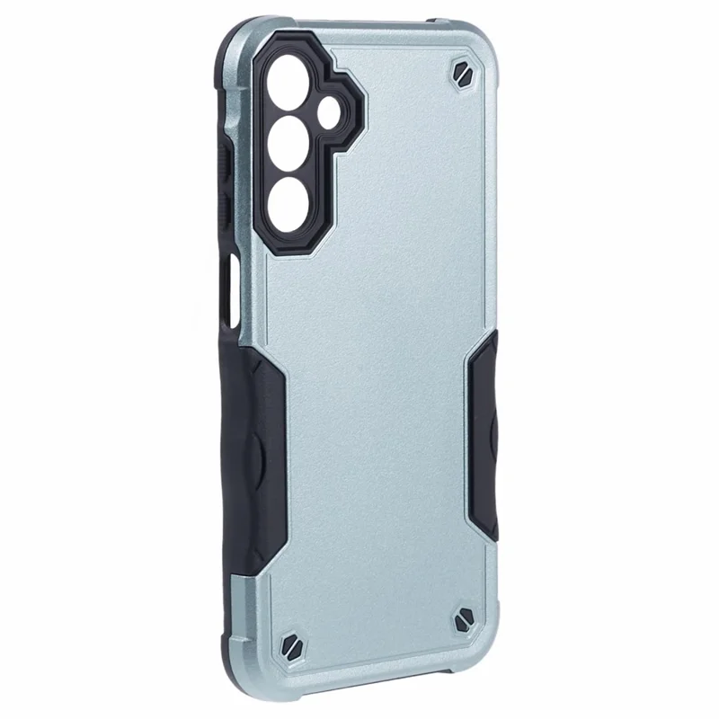 For Samsung Galaxy A15 4G / 5G Phone Case PC+TPU Dual-Layer Protective Cover - Green