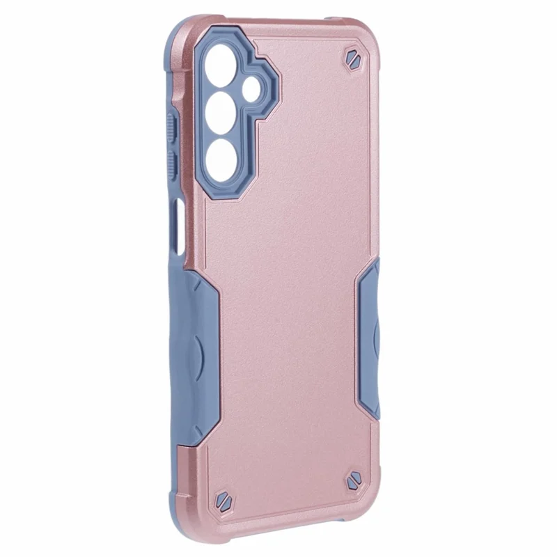 For Samsung Galaxy A15 4G / 5G Phone Case PC+TPU Dual-Layer Protective Cover - Rose Gold
