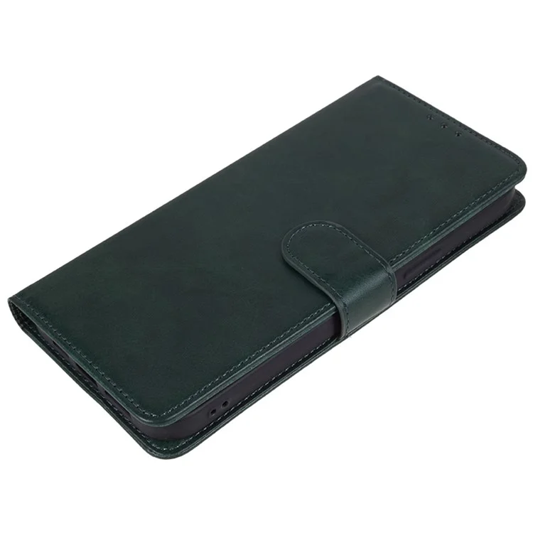 For Huawei nova 11 / nova 12s 4G / nova 12 Lite 4G Cell Phone Case Magnetic Clasp PU Leather Wallet Stand Anti-drop Shell - Midnight Green