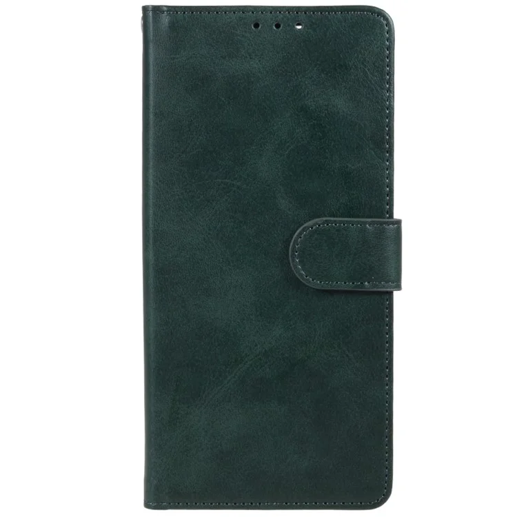 For Huawei nova 11 / nova 12s 4G / nova 12 Lite 4G Cell Phone Case Magnetic Clasp PU Leather Wallet Stand Anti-drop Shell - Midnight Green