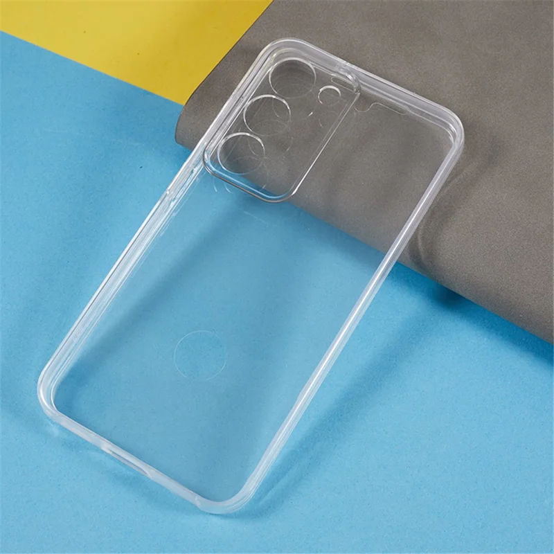 For Samsung Galaxy S25 / S24 Case with PET Film TPU+Acrylic Protective Phone Cover