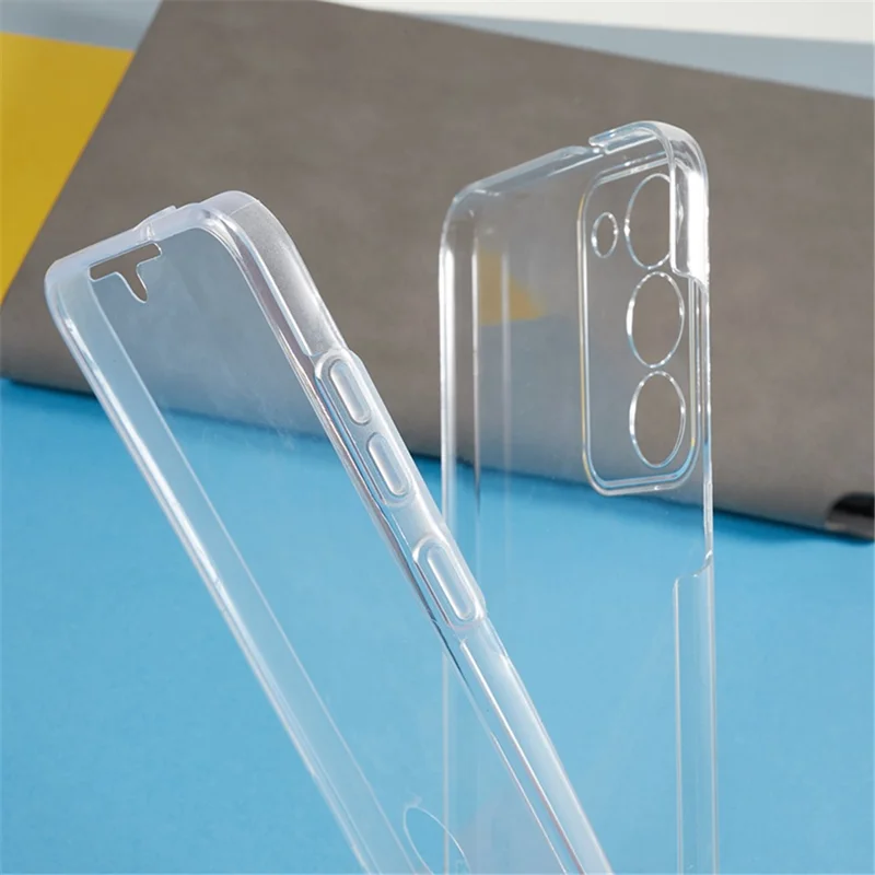 For Samsung Galaxy S25 / S24 Case with PET Film TPU+Acrylic Protective Phone Cover
