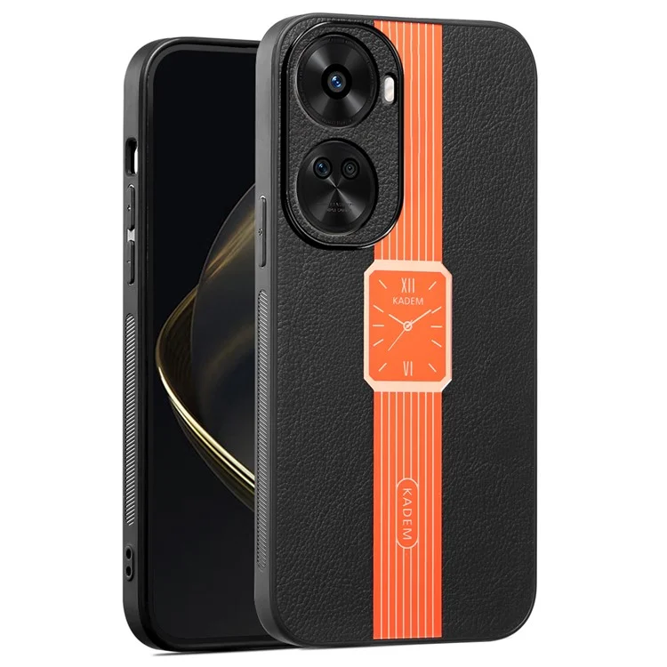 KADEM Für Huawei nova 11 SE / nova 12 SE 4G Hülle Watch Pattern Drop Resistant Electroplating Handyhülle - Orange