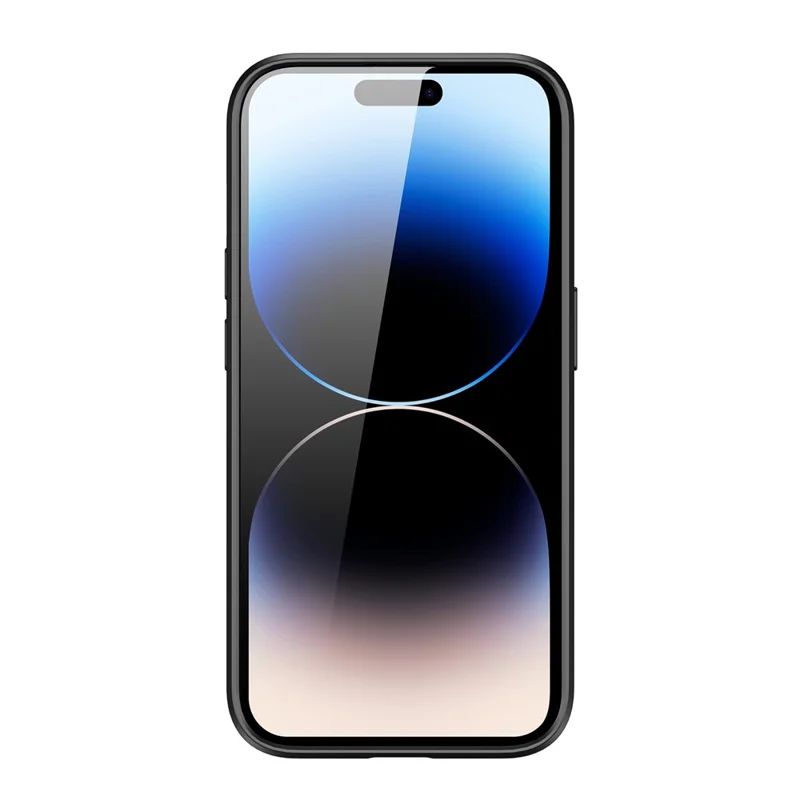 DUX DUCIS Rafi II Series for iPhone 14 Pro Max Magnetic Case Card Slots RFID Blocking Phone Cover - Black