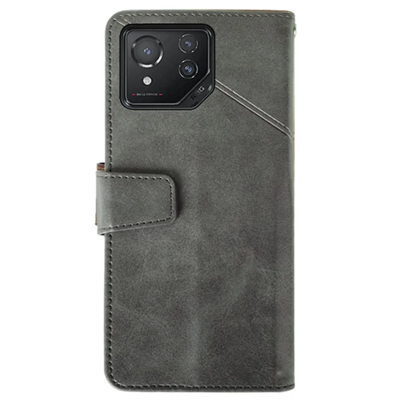 IDEWEI For Asus ROG Phone 8 5G / Phone 8 Pro 5G  Leather Case Calf Texture Wallet Phone Cover - Black