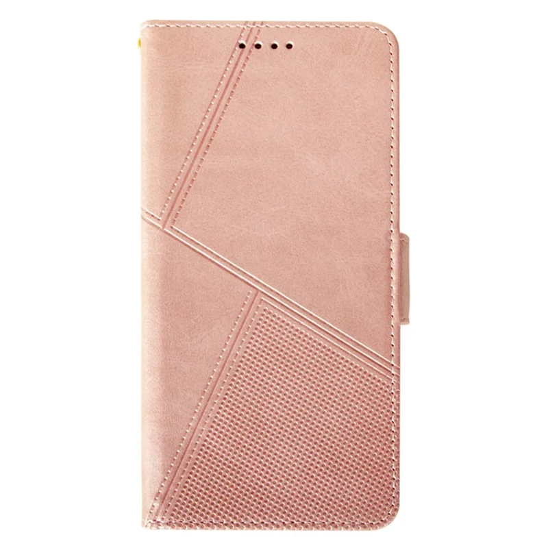 IDEWEI Für Asus ROG Phone 8 5G / Phone 8 Pro 5G Ledertasche Kalbstextur Handyhülle - Pink