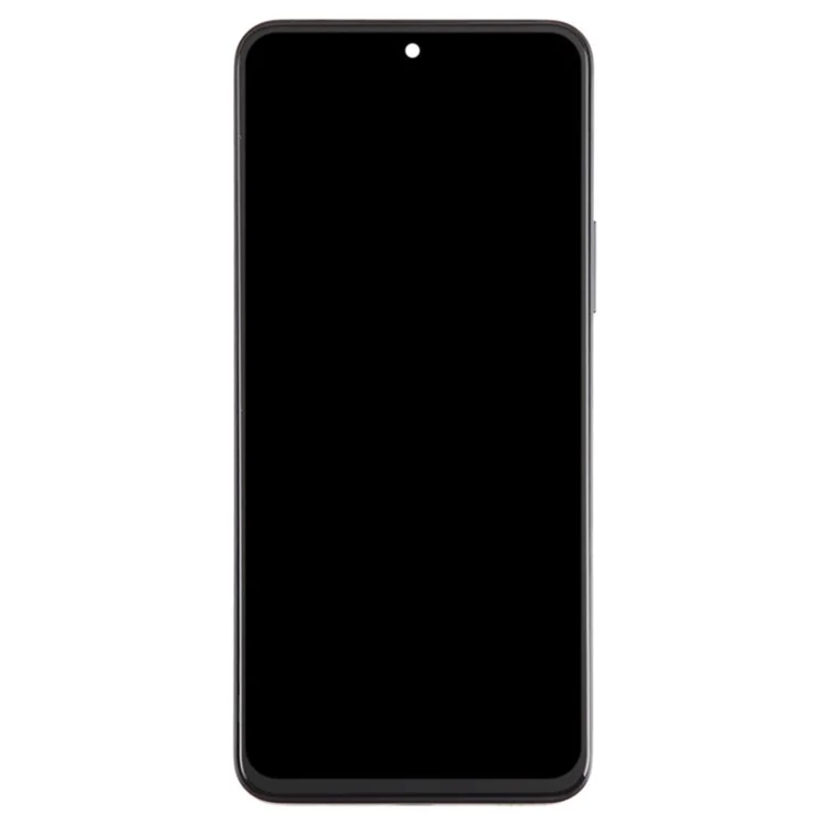 For Honor 90 Lite 5G Grade C LCD-Bildschirm und Digitizer-Baugruppe + Rahmen-Ersatzteil (ohne Logo) - Schwarz