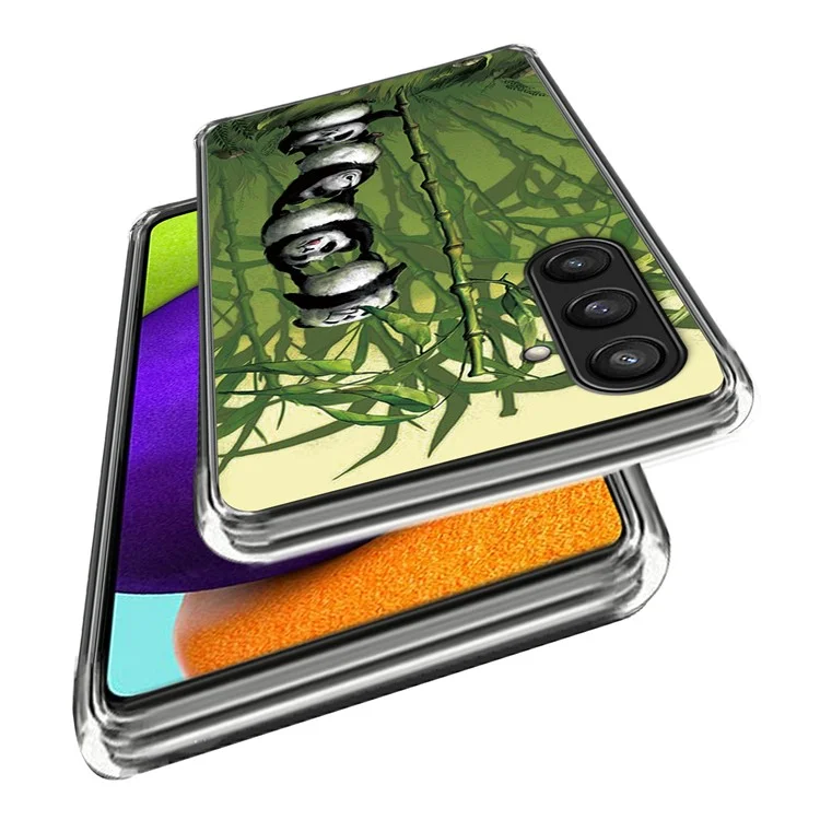 Чехол для телефона Samsung Galaxy S23 FE, защитная крышка с IMD-печатным рисунком - Stacking Pandas