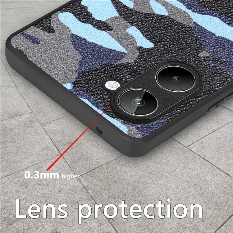 Pour Samsung Galaxy A05s 4G Case PU Leather+PC+TPU Lens Protection Phone Cover - Vert