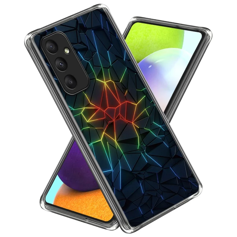 Для чехла Samsung Galaxy A35 5G TPU Case Pattern Printed Slim Phone Cover - Geometry