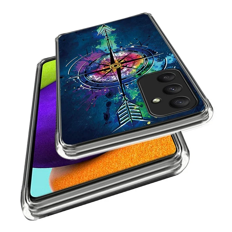 For Samsung Galaxy A55 5G TPU Phone Case Pattern Slim Design - Arrow