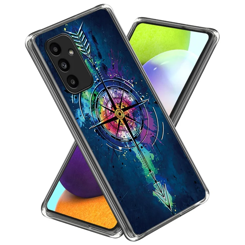 For Samsung Galaxy A15 4G / 5G TPU Phone Case Pattern Printing Anti-Scratch Shockproof - Arrow